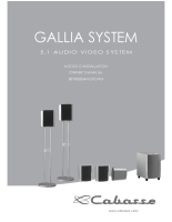 Cabasse GALLIA-SYSTEM - Owners Manual 